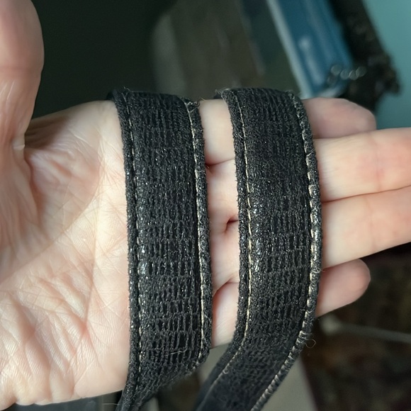 Rosetti   Shoulder bag  All fabric  shiny black silver  cream  Soft  lightweight - Picture 10 of 13